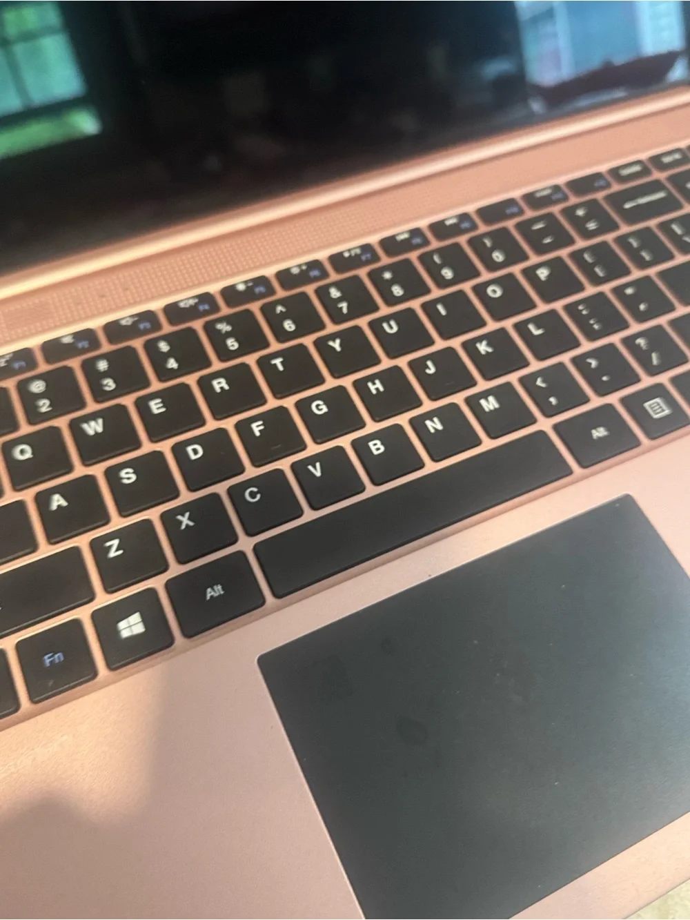 Rose Gold Laptop -Needs battery